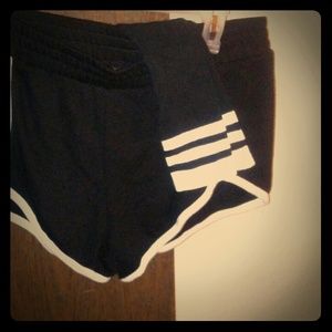 Gym shorts with matching socks